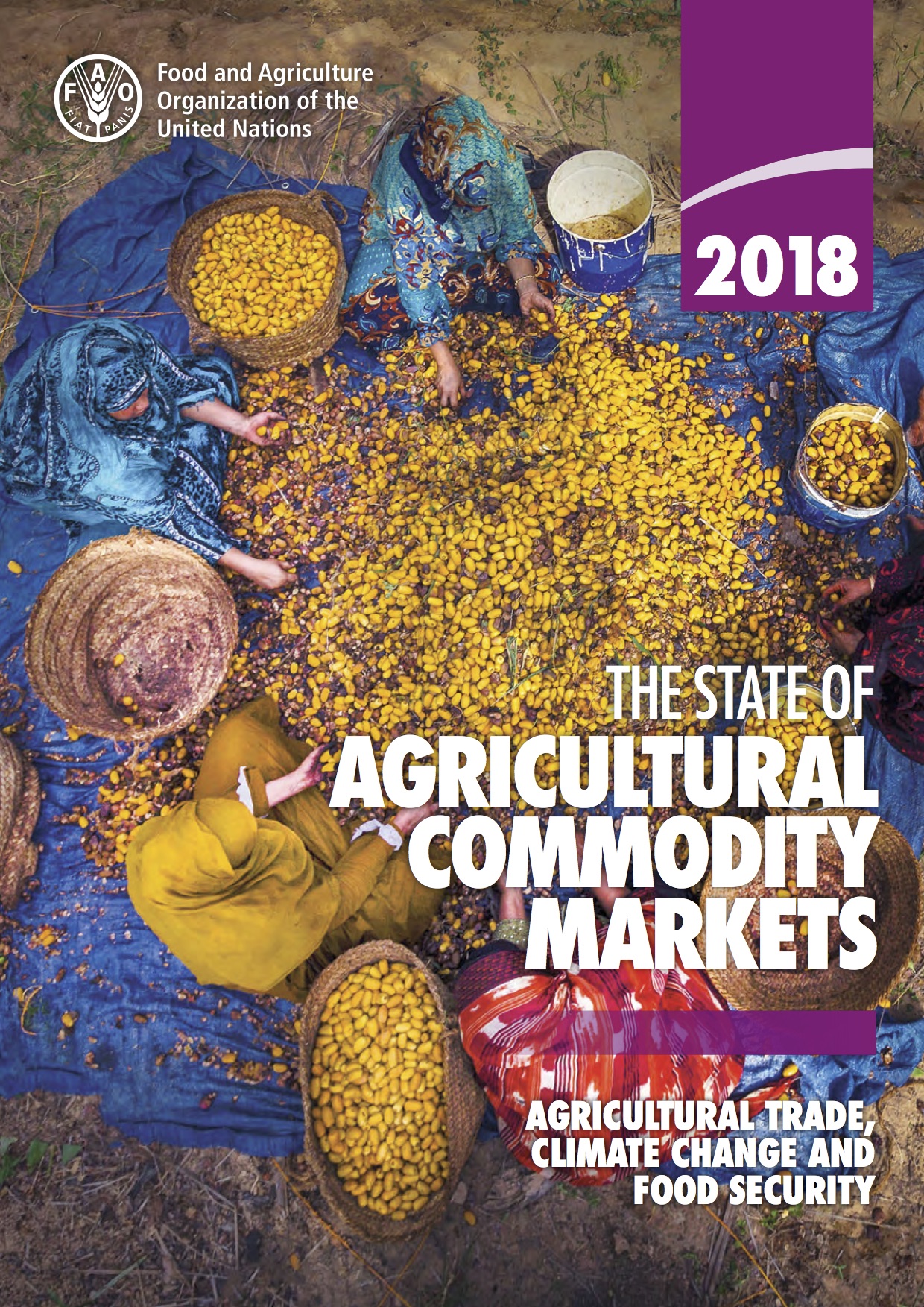 FAO. 2018. The State of Agricultural Commodity Markets 2018. Agricultural trade, climate change and food security. Rome. Licence: CC BY-NC-SA 3.0 IGO