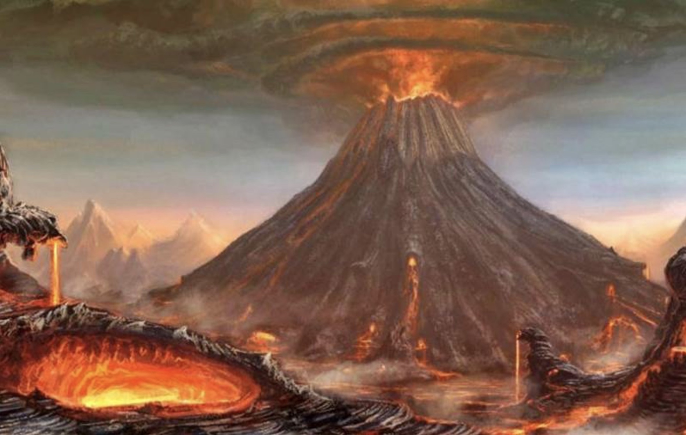 Эпоха катаклизмов. Извержение вулкана Тамбора. Вулкан Тамбора 1815. Извержение Тамбора в 1815. Взрыв вулкана Тамбора в 1815 году.