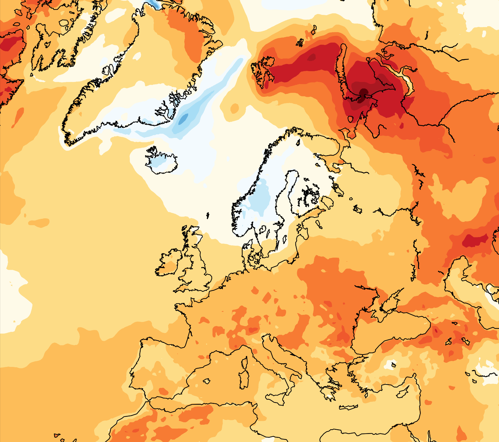 Surface air temperature anomalies in 2023. Credits: Copernicus Climate Change Service